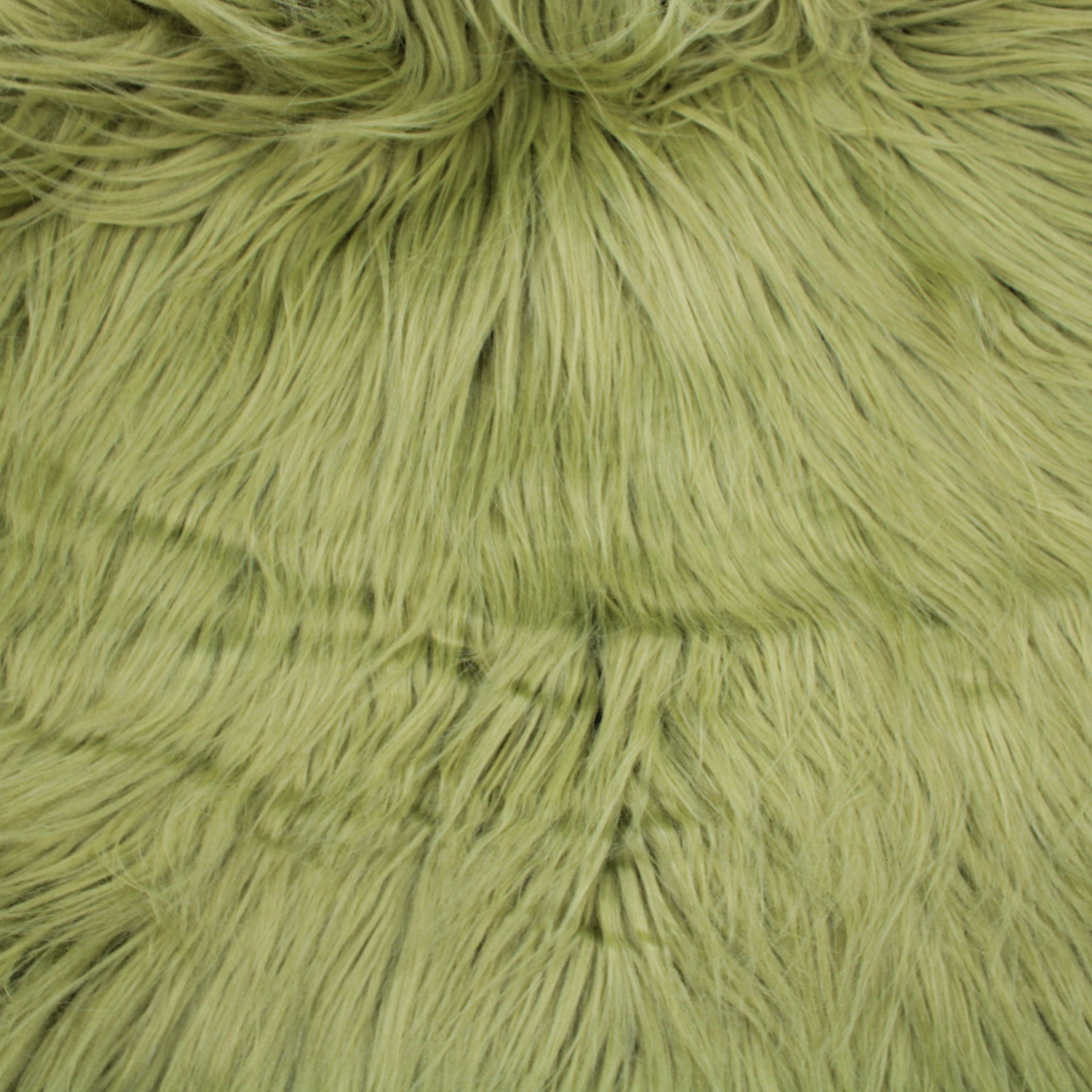 Yeti Mongolian Long Pile Faux Fur Fabric By The Yard / Faux Fur Material