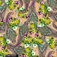 thumbnail image 1 of Stylish Fabric 60 in 100% Cotton Paisley Floral Quilting Fabric, 1 Yard, Multicolor., 1 of 2