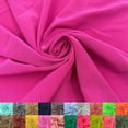 thumbnail image 1 of 60" Wide Venezia Poly Spandex Fabric - (200 GSM), Medium Weight, 2-Way Stretch, Soft & Breathable for Apparel, Activewear, Leggings, Decorations, Headband & DIY-Pink Vali Neon 2, 1 of 4