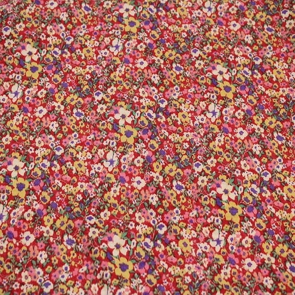 Red Gold 60" Wide Poly Spandex Sheer Lace Power Mesh Fabric-Breathable for Sewing Apparel, Clothing, Activewear, Headbands, Accessories, Decorations, and DIY Projects.