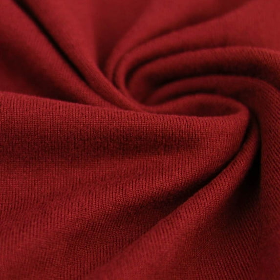 FREE SHIPPING!!! Red Solid Double-Sided Brushed DTY Stretch Fabric, DIY Projects by the Yard