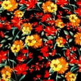 thumbnail image 1 of Stylish Fabric Cotton Quilting Fabric for DIY Projects, 44 in, Flowers, 1 Yard, By the Yard, 1 of 2