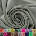 thumbnail image 1 of 60" Solid Color Polyester Spandex Circular Knit Fabric - 200gsm by the Yard, 1 of 4