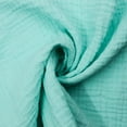 thumbnail image 1 of FREE SHIPPING!!! Seafoam Pale Solid Color 100% Cotton Gauze Fabric, DIY Projects by the Yard&nbsp;, 1 of 3