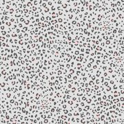FREE SHIPPING!!! Silver Pink Leopard Pattern Printed on Double-Sided Brushed DTY Fabric, DIY Projects by the Yard - PRINT FABRIC