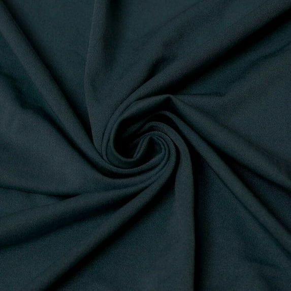 FREE SHIPPING!!! Teal Denim Rayon Spandex Jersey Knit Fabric, DIY Projects by 5 YARDS