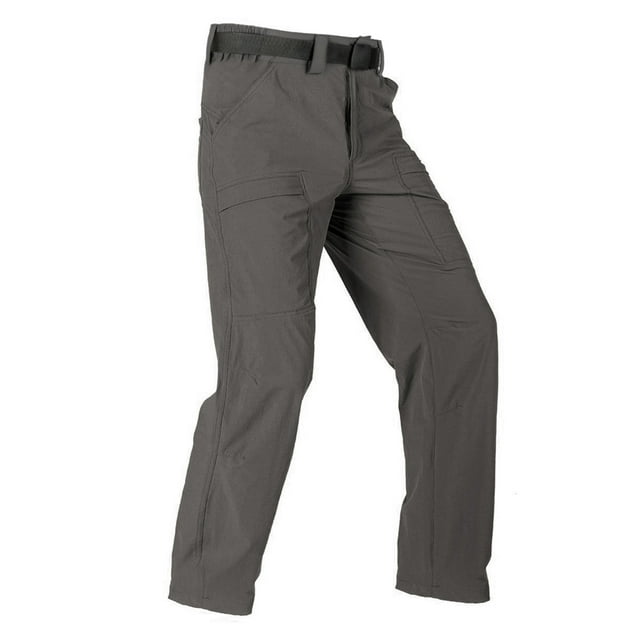 FREE SOLDIER Men's Waterproof Lightweight Hiking Pants Quick Dry Cargo