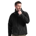 thumbnail image 1 of FREE SOLDIER Mens Winter Soft Shell Hooded Jacket Male Waterproof Coat, 1 of 7
