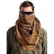 FREESOLDIER FREE SOLDIER Unisex Scarf Desert Shemagh Head Neck Scarf with Tassel