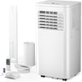thumbnail image 1 of FREE VILLAGE Portable Air Conditioners,8000 BTU,4 in 1 Portable AC Unit with Window Kits, Fan & Dehumidifier Modes,Cools up to 350 Sq.Ft,LED Display/Remote Control,24H Timer for Living Room,Bedroom, 1 of 11