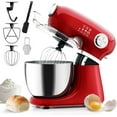 thumbnail image 1 of FREE VILLAGE Stand Mixer,12 Speed Tilt-Head Kitchen Electric Mixer With 5.5 Quart Mixing Bowl,Dough & Cake Mixer for Baking Bread,Household Food Mixers With Whisk Dough Hook Beater Spatula,Red, 1 of 7