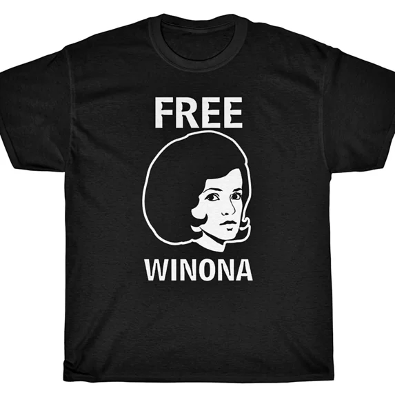 FREE WINONA T-Shirt - Heathers shoplifting depp ryder