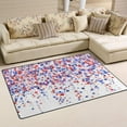 thumbnail image 1 of FREEAM America Flag Galaxy Stars Non Slip Area Rug for Living Dinning Room Bedroom Kitchen, (20 x 31 Inch), 4th of July Nursery Rug Floor Carpet Yoga Mat, 1 of 6