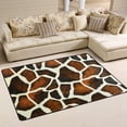 thumbnail image 1 of FREEAM Animal Print Non Slip Area Rug for Living Dinning Room Bedroom Kitchen, 4' x 6'(48 x 72 Inch), Giraffe Print Nursery Rug Floor Carpet Yoga Mat, 1 of 6