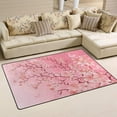 thumbnail image 1 of FREEAM Cherry Blossom Non Slip Area Rug for Living Dinning Room Bedroom Kitchen, (20 x 31 Inch), Japanese Floral Nursery Rug Floor Carpet Yoga Mat, 1 of 6