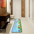 thumbnail image 1 of FREEAM Easter Egg Runner Rug, Non-Slip Large Floor Mat Anti Fatigue Area Rugs for Kitchen Bathroom Living Room Entryway Home Office Decor, 72 x 24 Inch, 1 of 7