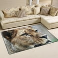 thumbnail image 1 of FREEAM Lioness Area Rug Rugs Non-Slip Floor Mat Doormats Living Room Bedroom 31 x 20 Inch, 1 of 5
