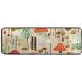 thumbnail image 1 of FREEAM Mushrooms Area Rug - 2' x 6' Washable Runner Rugs with Rubber Backing - Non Skid Floor Carpet for Indoor Living Room Hallway Kitchen, 1 of 7