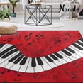 thumbnail image 1 of FREEAM Music Piano Non Slip Area Rug for Living Dinning Room Bedroom Kitchen, (20 x 31 Inch), Music Piano Nursery Rug Floor Carpet Yoga Mat, 1 of 6