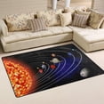 thumbnail image 1 of FREEAM Outer Space Area Rug 3'x5', Solar System Polyester Area Rug Mat for Living Dining Dorm Room Bedroom Home Decorative, 1 of 5