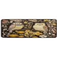 thumbnail image 1 of FREEAM Owls Flowers Non-Slip Runner Rug Area Rug Washable Rectangle Rug for Bedroom Living Room Bathroom Hallways Home Decor 72x, 1 of 7