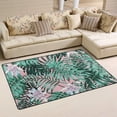 thumbnail image 1 of FREEAM Palm Tree Non Slip Area Rug for Living Dinning Room Bedroom Kitchen, (20 x 31 Inch), Tropical Floral Nursery Rug Floor Carpet Yoga Mat, 1 of 6