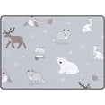 thumbnail image 1 of FREEAM Soft Foam Nursery Area Rugs Doodle Cartoon Animals Non Slip Play Mats for Kids Boys Girls Playing Room Living Room80x58 inch, 1 of 6