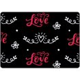 thumbnail image 1 of FREEAM Soft Rug Large Area Rugs, Valentine's Day Doodles Icons Comfortable Indoor Carpet, Baby Play Mat for Living Room Bedroom Nursery Home Decor Floor Mat 72x48inch, 1 of 6