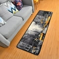 thumbnail image 1 of FREEAM Streets of Paris Runner Rug - 24"x72" Ultra Soft Non-Slip Floor Mat Washable Area Rugs for Kitchen Bathroom Entry Home Decor, 1 of 7