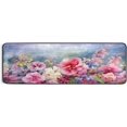 thumbnail image 1 of FREEAM Watercolor Flowers Non-Slip Runner Rug Area Rug Washable Rectangle Rug for Bedroom Living Room Bathroom Hallways Home Decor 72x, 1 of 7