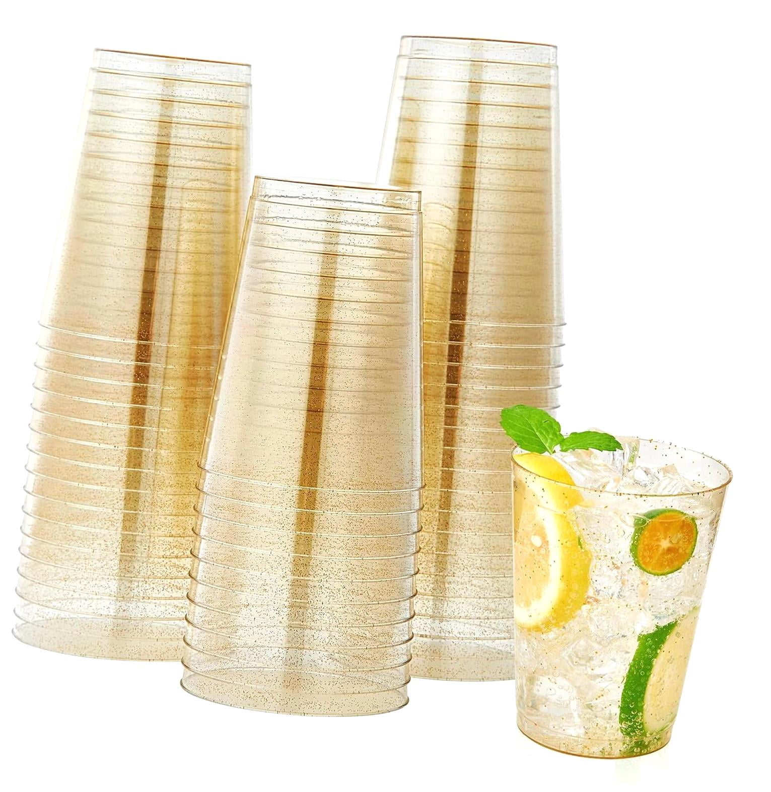 FREEAMG 100 Count 10 OZ Assorted Color Plastic Cups, Perfect for ...