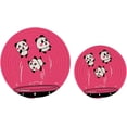 thumbnail image 1 of FREEAMG 2 Pcs Cotton Cute Panda Jumping on Trampoline Woven Pot Holder Trivets Set,Round Coasters Placemat for Cooking Baking Hot Dish Pan Pot Bowl Teapot(7&9 Inches), 1 of 1