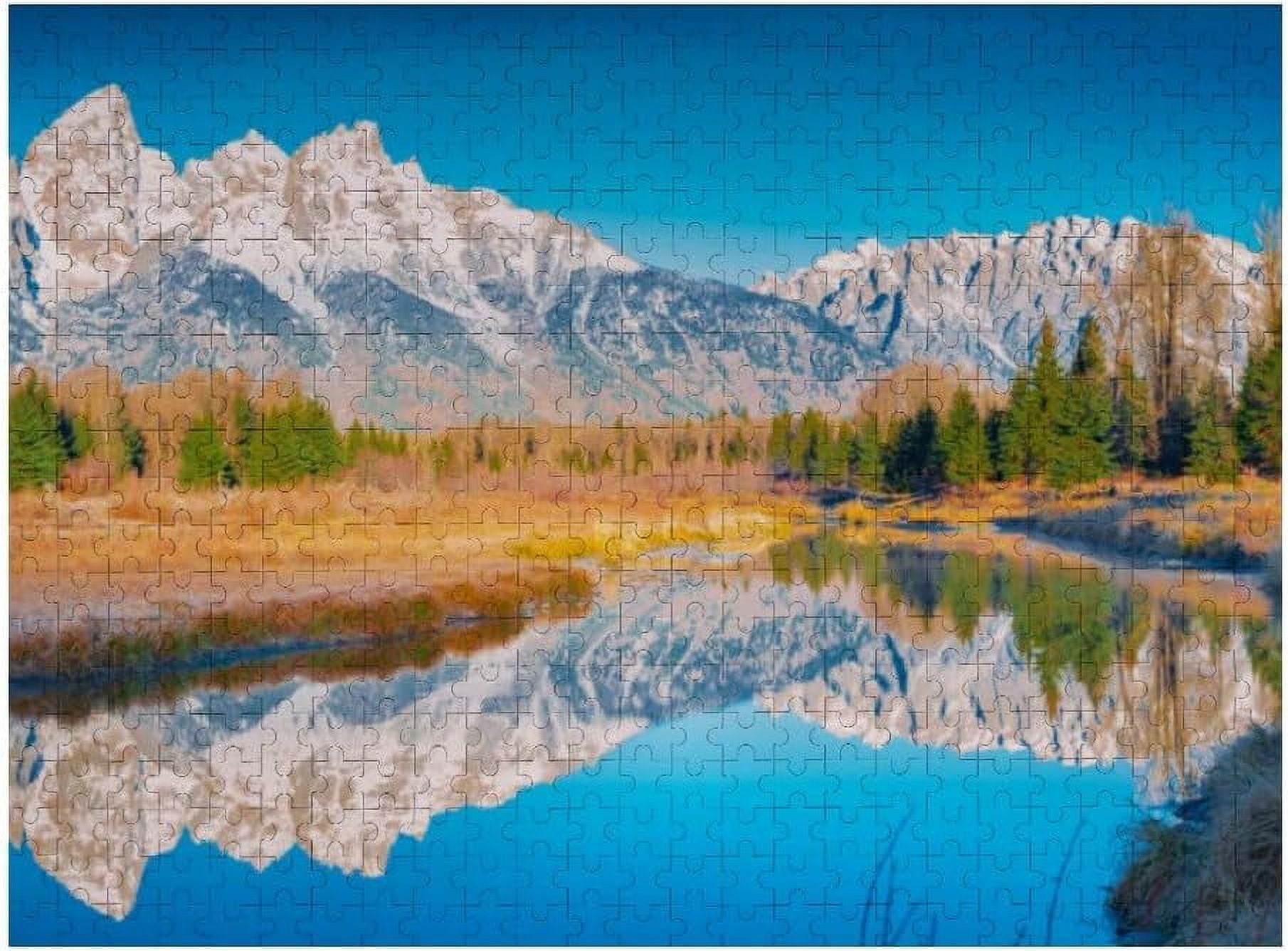 MasterPieces Grand Teton National Park 500-Piece Puzzle – High-Quality, Recycled Materials, Fun & Educational For All Ages