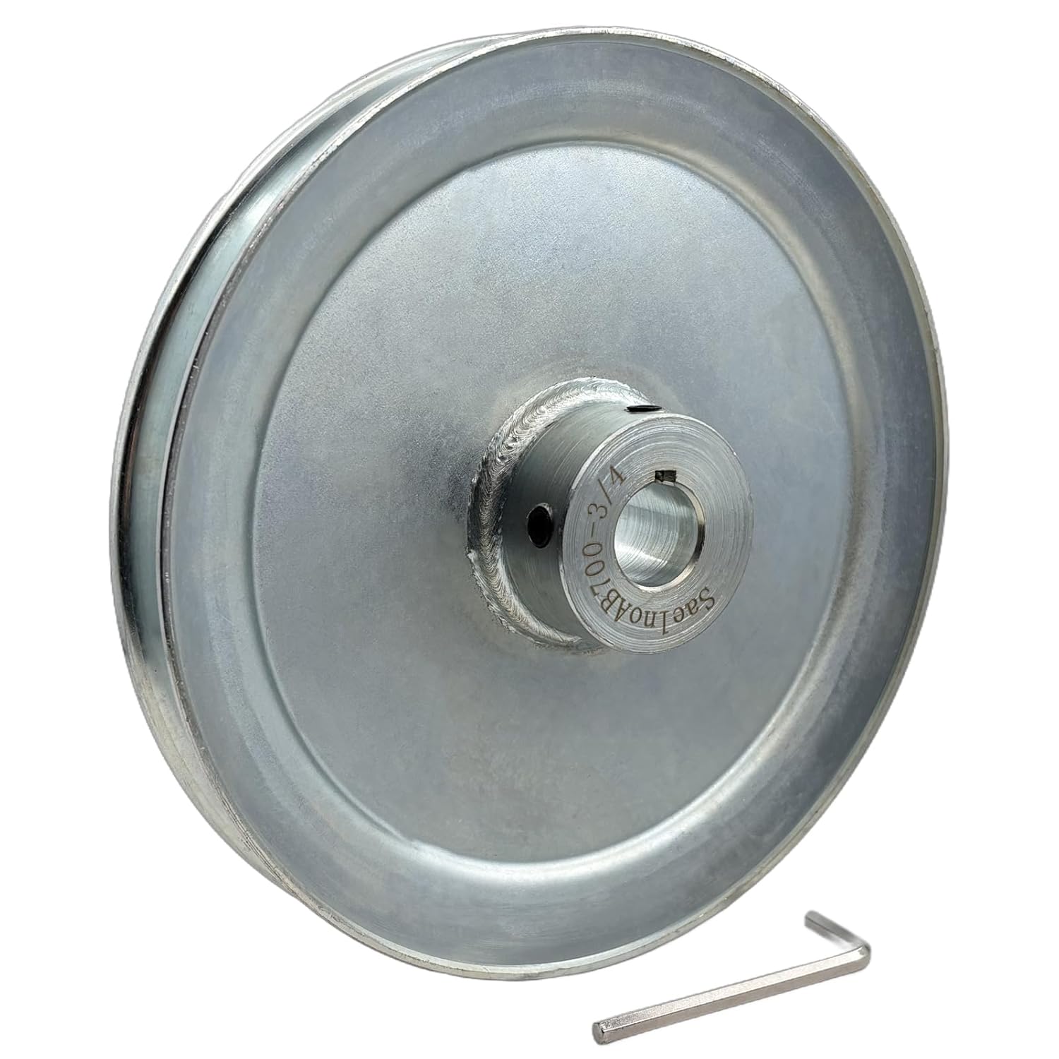 AB450-1 Single Groove Web Sheave, 1 Inch Bore, 4.5 Inch OD, V-Belt Pulley - View #7