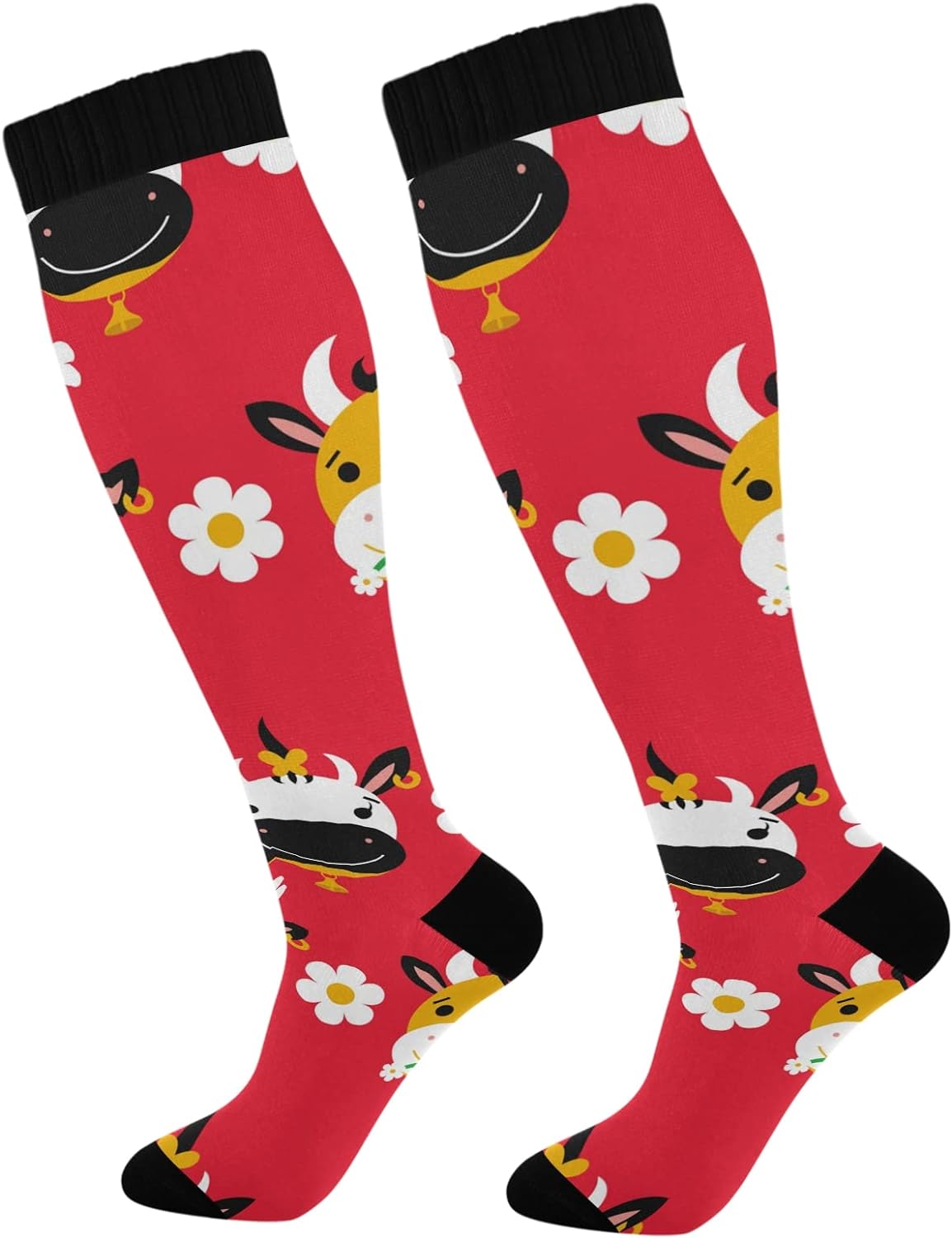Map Socks FREEAMG American Map Compression Socks for Women and Men, 1 Pair ...