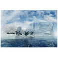 thumbnail image 1 of FREEAMG Antarctica Penguine 1000 Piece Large Jigsaw Puzzle for Adults - Game Interesting Toys - Hand Made Puzzles Personalized Gift, 1 of 7