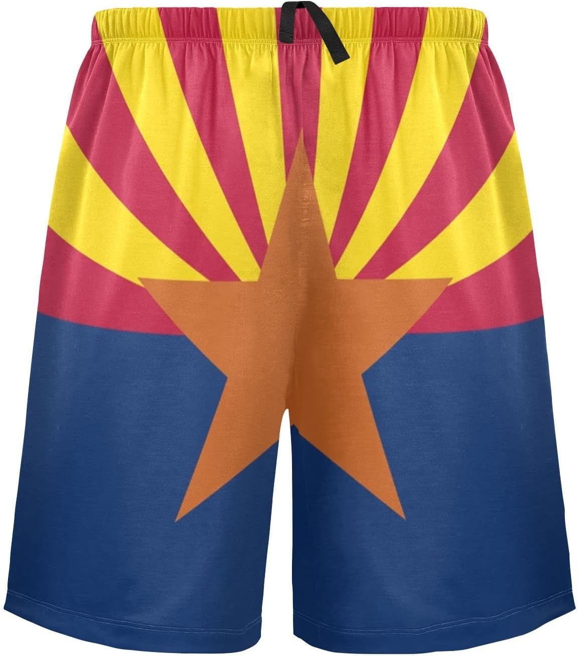 FREEAMG Bald Eagle On American Flag Patriotic USA Design Men's Pajama