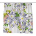 thumbnail image 1 of FREEAMG Bath Curtains Shower Curtain Elegance Floral Bathroom Waterproof Machine Washable Fabric Decor Shower Curtains for Bathroom, 60x72in, 1 of 6