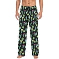 thumbnail image 1 of FREEAMG Cactus Pajama Pants for Men, Men's Separate Bottoms, Comfortable Sleep Lounge Pj Pants, 1 of 7