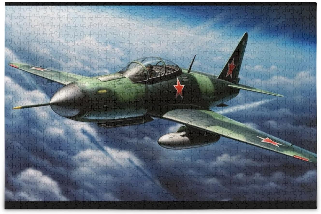 FREEAMG Cartoon Aircraft Jigsaw Puzzles for Adults or Kids 1000 Piece ...