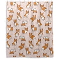 thumbnail image 1 of FREEAMG Cartoon Dogs Pattern Shower Curtain for Bathroom Waterproof Fabric Shower Curtains Bathtub Curtain with 12 Hooks, 60"x 72" for Bath Hotel Room, 1 of 6