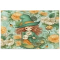thumbnail image 1 of FREEAMG Cartoon Shamrock Gnome Puzzle 500 Pieces - Wooden Jigsaw Puzzles for Family Games - Suitable for Teenagers and Adults, 20.5"x14.9", 1 of 7