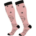 thumbnail image 1 of FREEAMG Celebrate Holiday Canada Day Beavers Elements Compression Socks for Women and Men, 1 Pair, 1 of 7