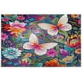 thumbnail image 1 of FREEAMG Colorful Butterflies 1000 Piece Large Jigsaw Puzzle for Adults - Game Interesting Toys - Hand Made Puzzles Personalized Gift, 1 of 7