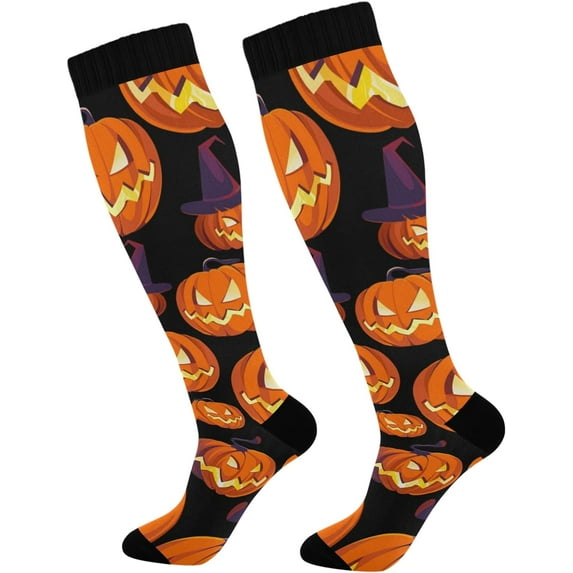 FREEAMG Compression Socks for Women and Men, 1 Pair