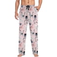 thumbnail image 1 of FREEAMG Cute Colorful Kittens Pajama Pants for Men, Men's Separate Bottoms, Pure Cotton Comfortable Lounge Pants?79?, 1 of 7