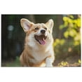 thumbnail image 1 of FREEAMG Cute Corgi Dog Puzzle 500 Pieces - Wooden Jigsaw Puzzles for Family Games - Suitable for Teenagers and Adults, 20.5"x14.9", 1 of 7