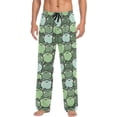 thumbnail image 1 of FREEAMG Cute Frog Pajama Pants for Men, Men's Separate Bottoms, Comfortable Sleep Lounge Pj Pants, 1 of 7