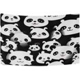 thumbnail image 1 of FREEAMG Cute Pandas Tapestry Hippie Wall Hanging Tapestries Aesthetic Decorative for Living Room Bedroom Ceiling 60x40In, 1 of 7