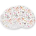 thumbnail image 1 of FREEAMG Cute Rabbit Coasters for Drinks Set of 4, Absorbent Ceramic Drink Coaster with Cork Base for Wooden Coffee Table, Cool Housewarming Gift for Home Decor, 1 of 6
